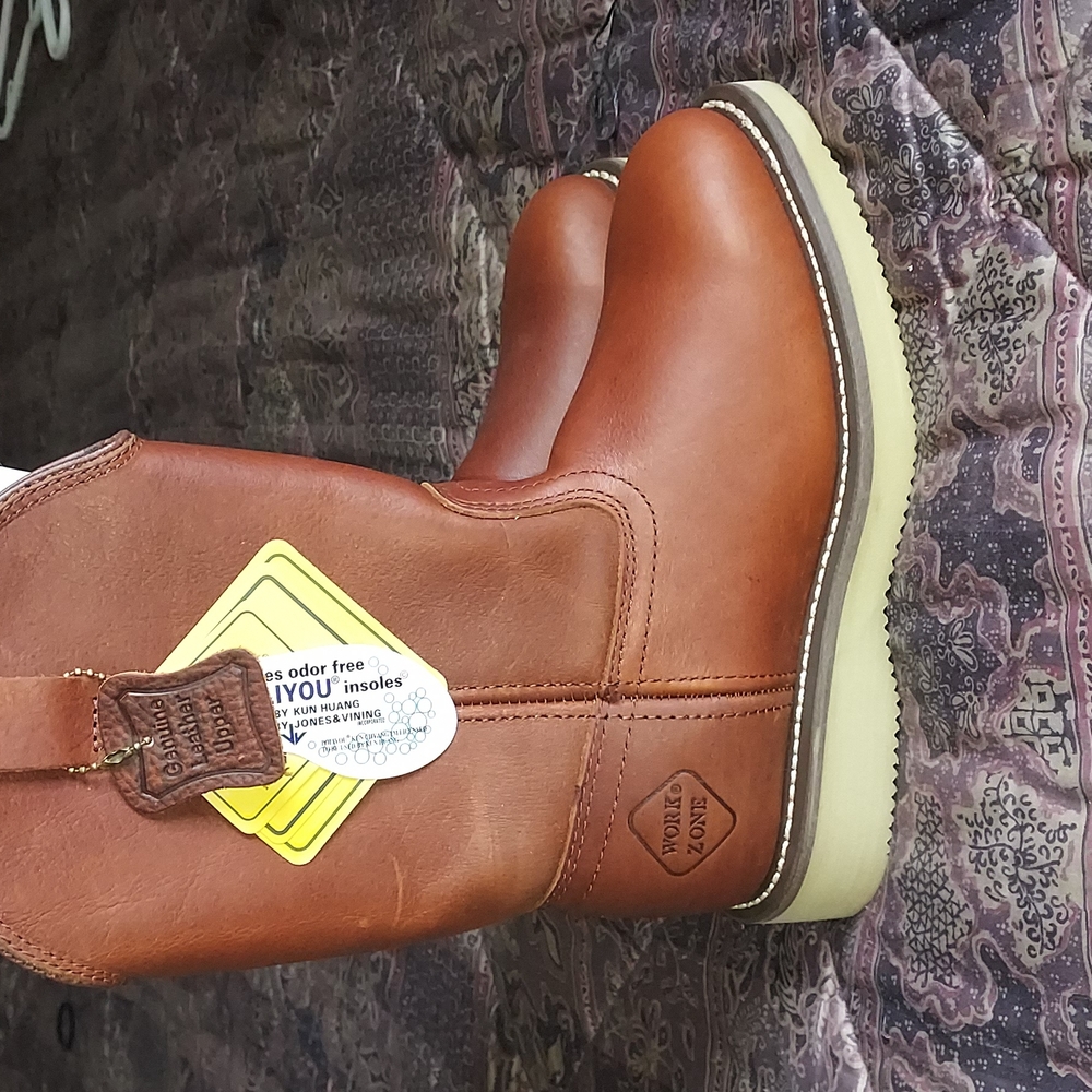 Men's Brown Leather Boots